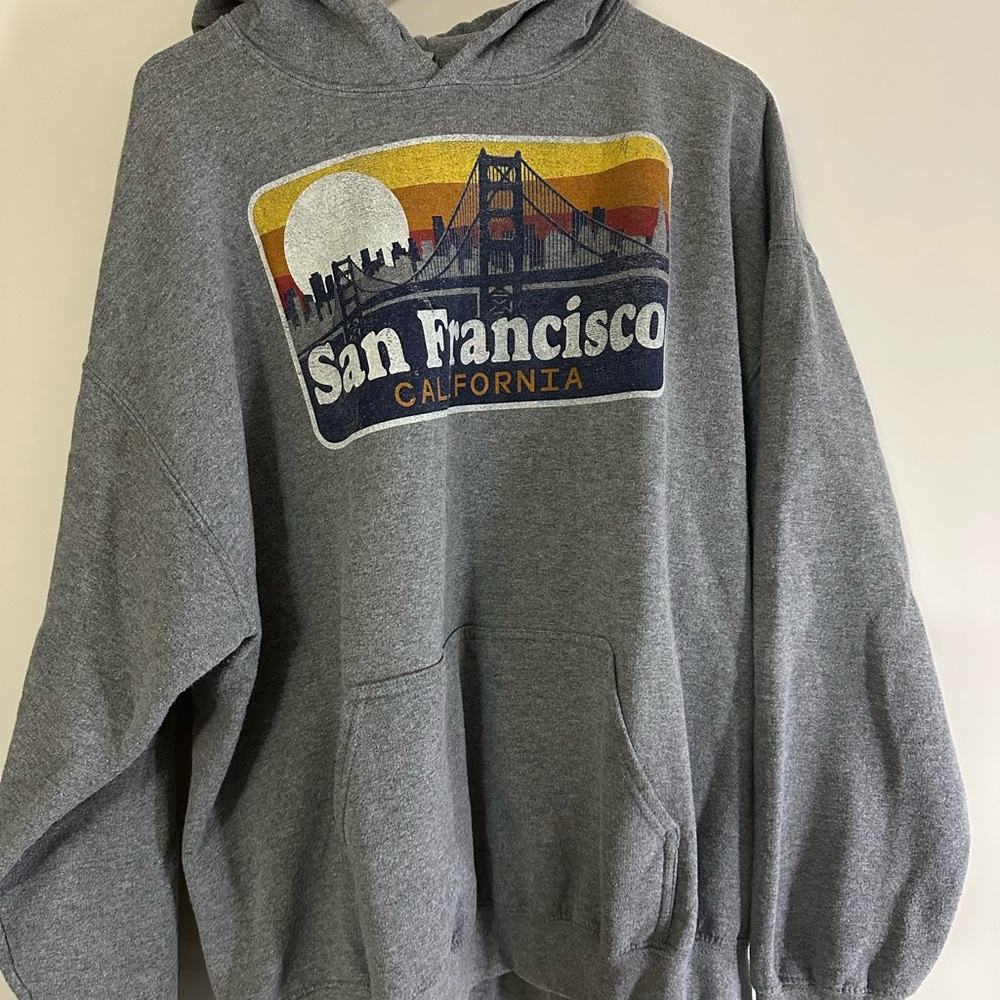 Gray San Francisco Hoodie